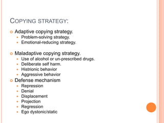 LIFE EVENT SCALELIFE EVENT					VALUE Change to different line of work 		  	  29Son or daughter leaving home. 		  	  29Trouble with in laws				  29Outstanding personal achievement		  28Wife begins or stops work			  26Begins or end school conditions		  	  25Revision of personal habits.			  24Trouble with boss				  23Change in residence				  20Chang in recreation				  19
