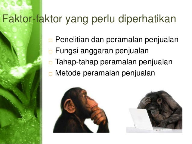 Anggaran penjualan