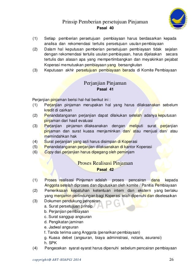 Contoh Surat Perjanjian Modal Penyertaan Koperasi Berikut sedikit cuplikan dari surat ini yang bisa Anda download dalam format doc Microsoft Word Document melalui link di bagian bawah.