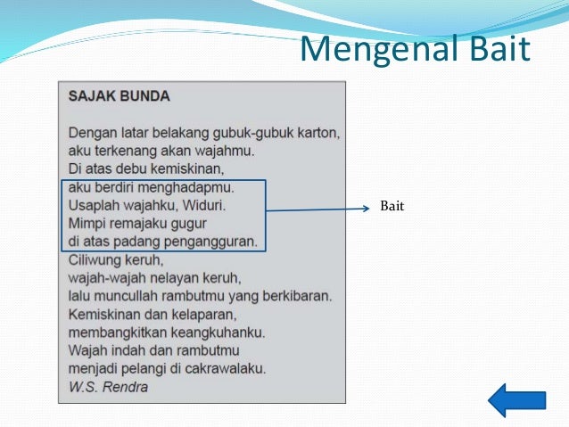 Puisi Mengandung Majas Tulisan