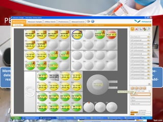PENGOPERASIAN ALAT ED-XRF EPSILON 5
Memastikan alat
dalam keadaan
ready (sdh di
drift)
Memasukkan
sampel press ke
dalam alat ED-
XRF Epsilon 5
Mengoperasikan
software pada
komputer
Open-Type-
Routine-
Location-Add-
save
 