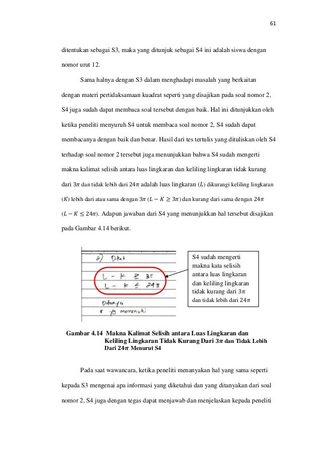 Analisis Kesalahan dalam Menyelesaikan Soal Cerita Analisis Kesalahan dalam Menyelesaikan Soal Cerita