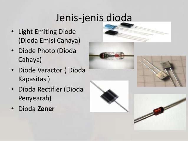 dioda adalah varactor pasif dan komponen aktif