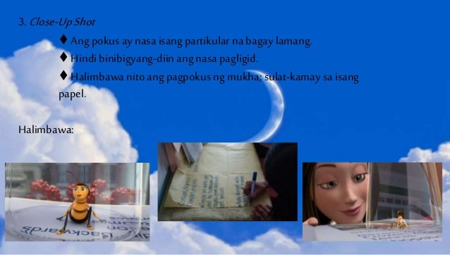 Anggulo At Kuha Ng Kamera