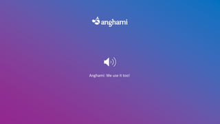 Anghami: We use it too!
 