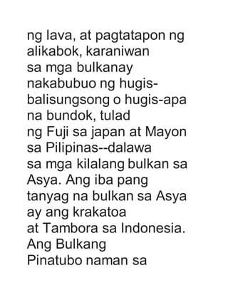 Ang heograpiya ng asya | DOCX