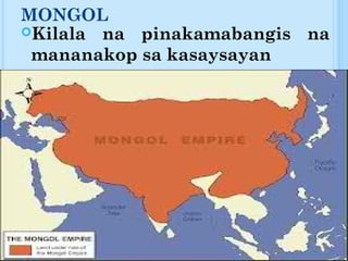 Ang imperyong mongol