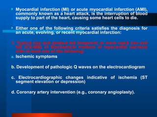 Angina and Myocardial Infarction Pharmacology.ppt