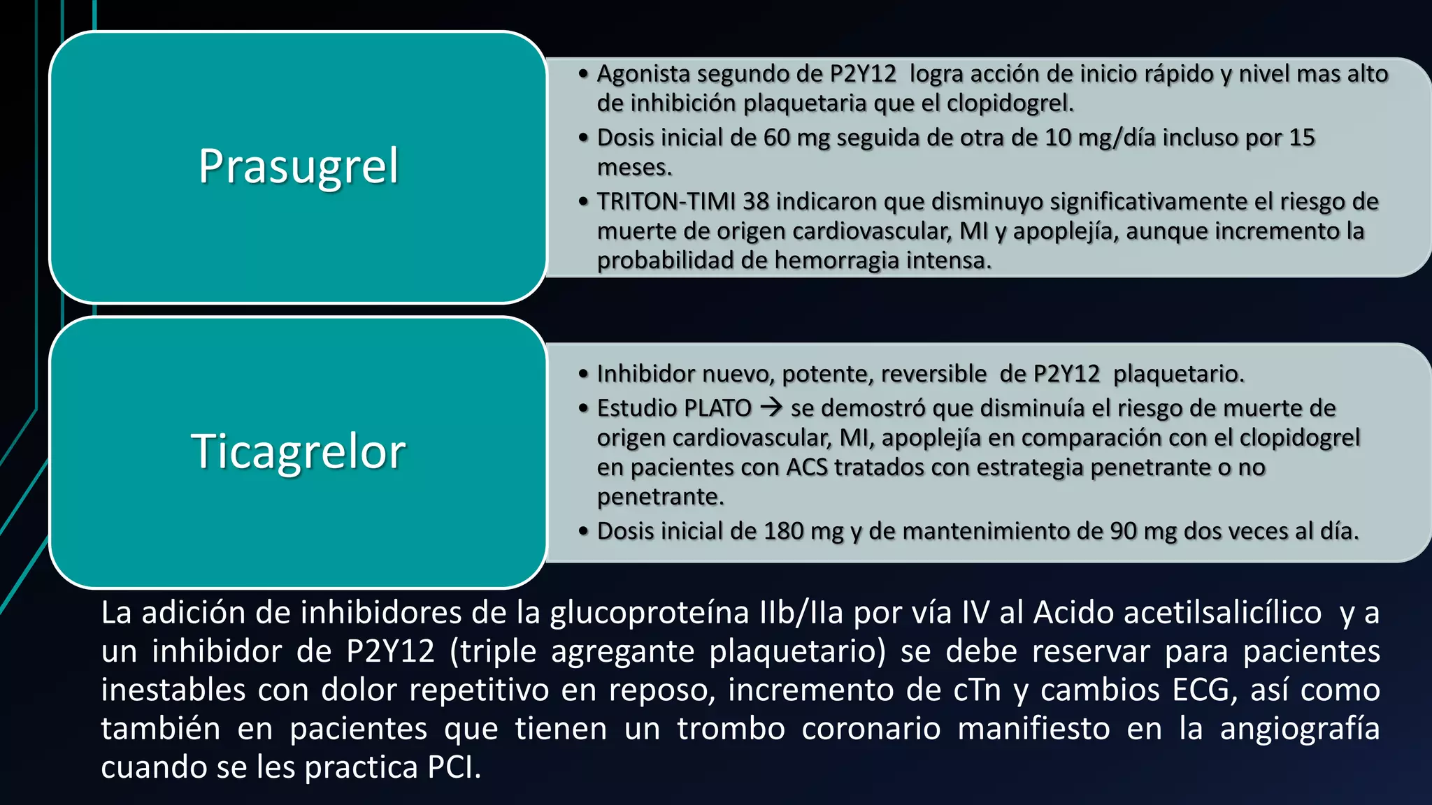 Angina de pecho inestable e infarto del miocardio sin elevacion del ...