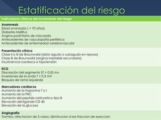 Estatificación del riesgo