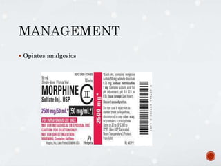  Opiates analgesics
 