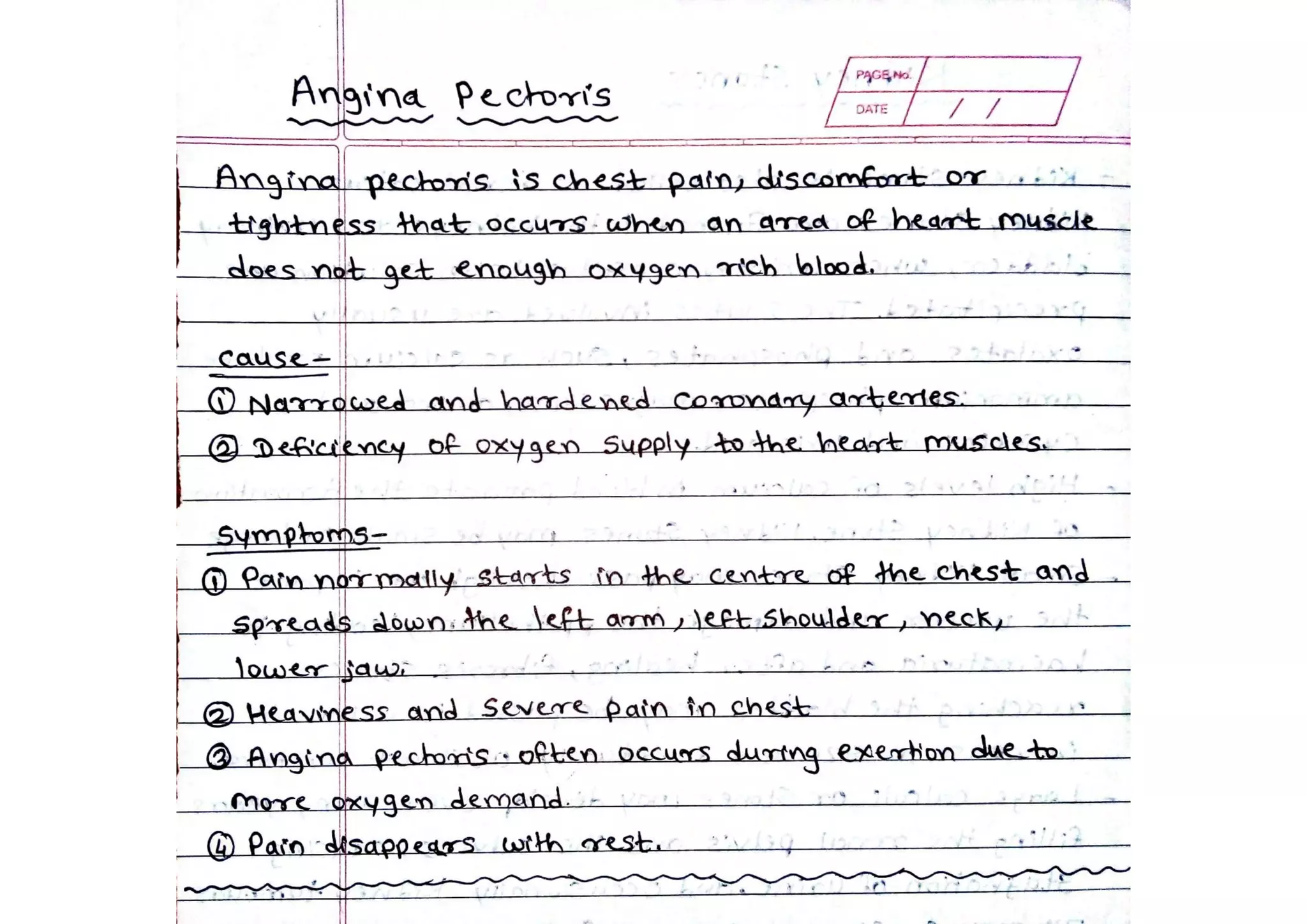 Angina Pectoris | PDF