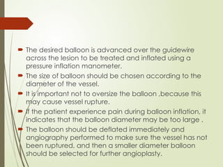 Angiography and angioplasty. Information | PPTX