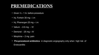 Angioplasty & Setenting procedures and prepaaration | PPTX