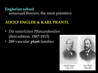 • ARMEN TAKHTAJAN
Komarov Botanical Institute, Leningrad
Diversity and classification of flowering plants
(1997)
592 famil...