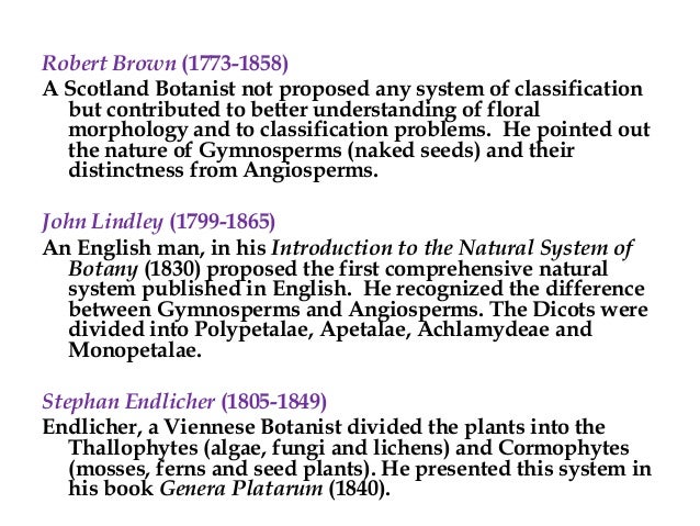 Angiosperm clifications