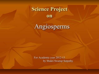 Angiosperms | PPT