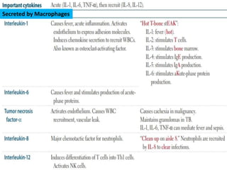 Secreted by Macrophages
 