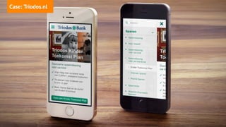 angi studio
Wat als je nu responsive gaat?
met je bestaande desktop site van 1000
pagina’s
 