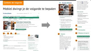 angi studio
Content: de volgorde
Responsive maakt je extra bewust van de structuur.
 