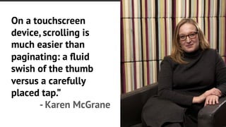 angi studio
Navigatie: patterns
Waarom content
verbergen?
 