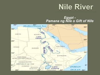 Saan Matatagpuan Ang Nile River