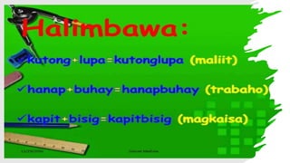 Ang Kayarian ng Pangngalan | PPTX