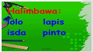 Ang Kayarian ng Pangngalan | PPTX