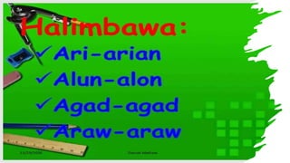 Ang Kayarian ng Pangngalan | PPTX