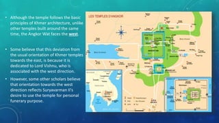 Direction In Khmer ANGKOR WAT Religion Influences | PPTX
