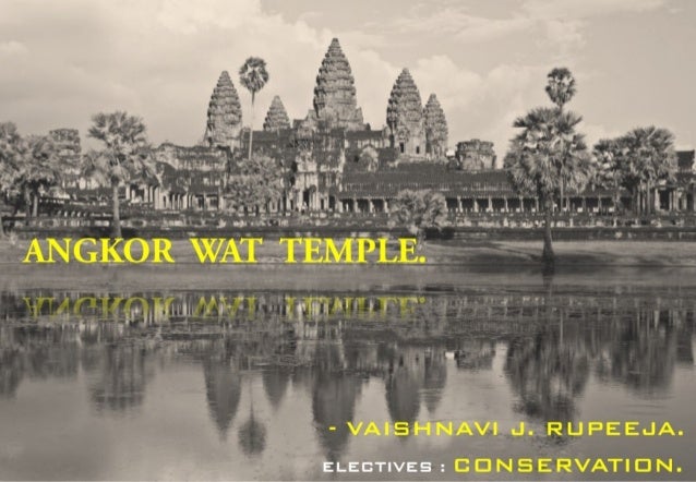 angkorwat temple conservation preservation and restoration