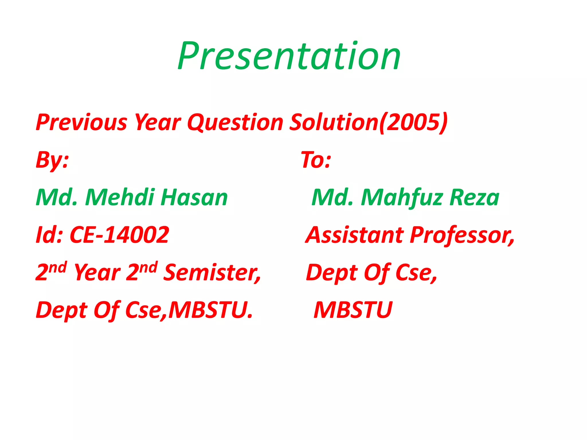 Algorithm in computer science | PPT