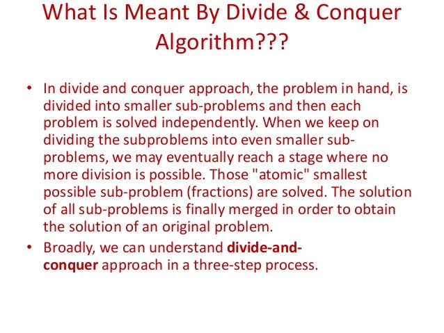 Algorithm in computer science