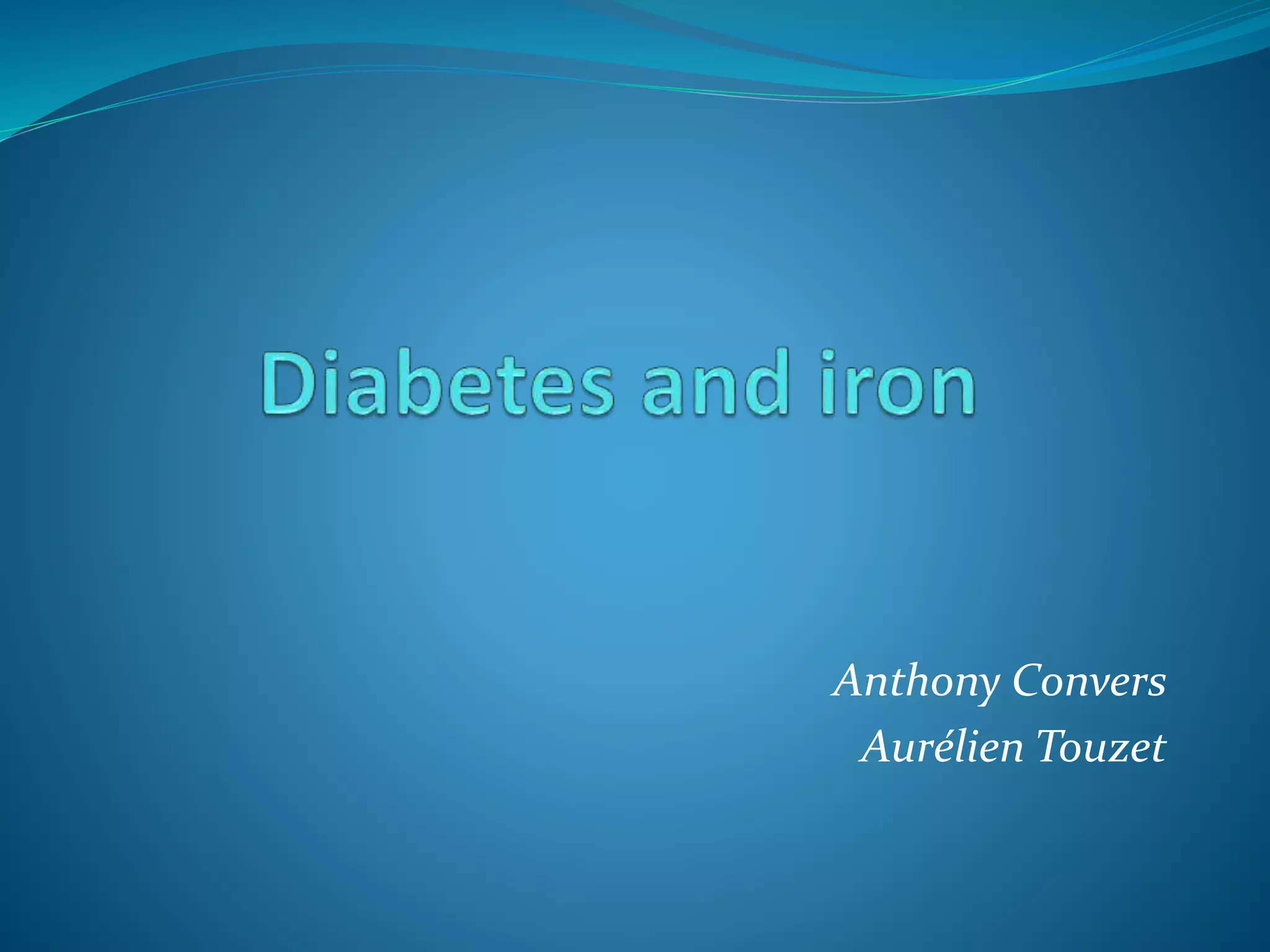 diabetes-and-iron-ppt