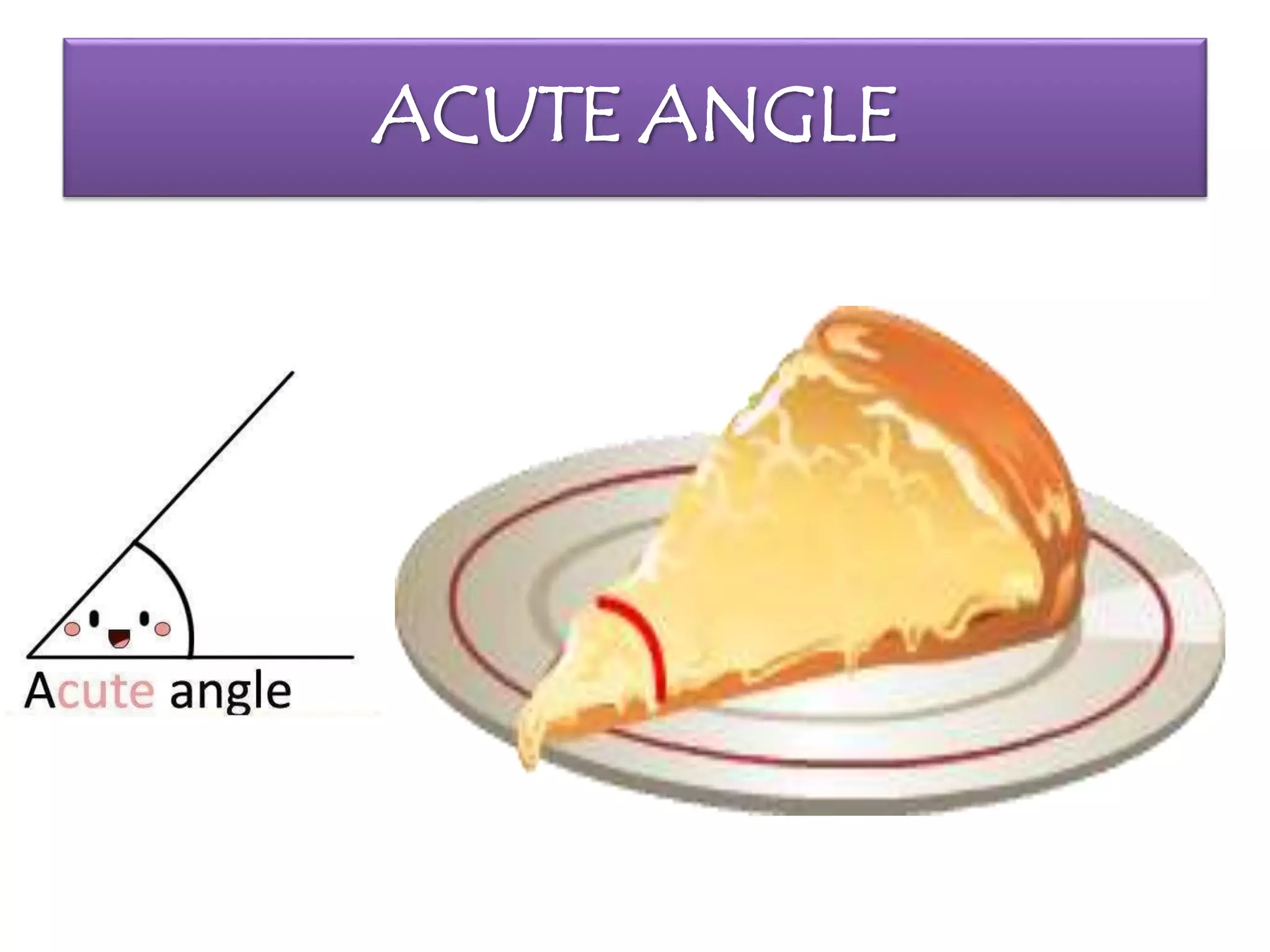 ACUTE ANGLE
 