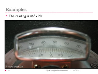 Angle measurements | PPT