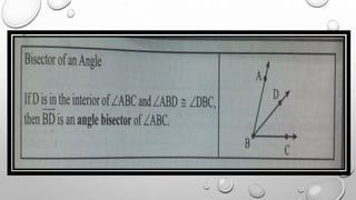 Angle and angle measures