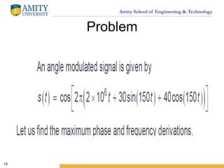 Amity School of Engineering & Technology
Problem
19
 