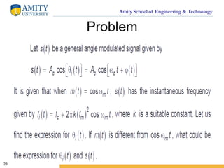 Amity School of Engineering & Technology
Problem
23
 