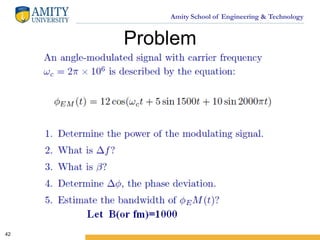 Amity School of Engineering & Technology
Problem
42
 