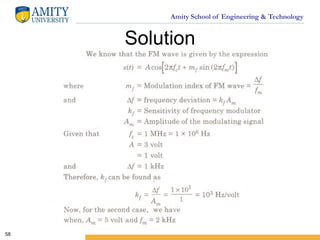 Amity School of Engineering & Technology
Solution
58
 