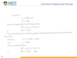 Amity School of Engineering & Technology
61
 