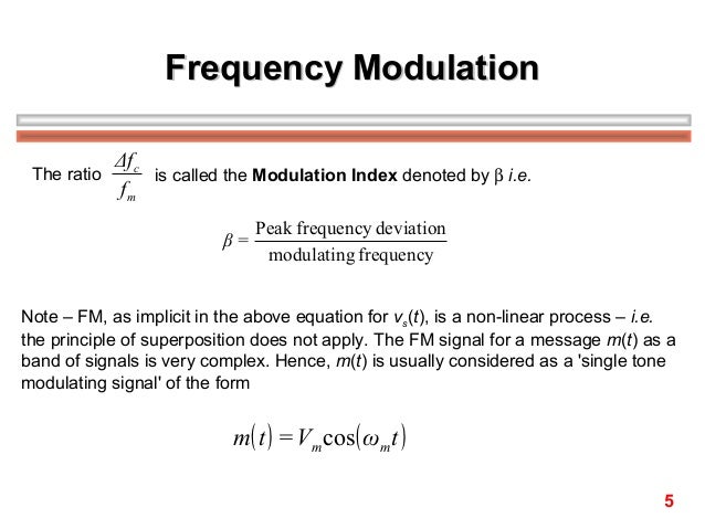 Angle Modulation