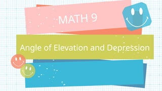 Understanding Angles of Elevation and Depression in Geometry | PPTX
