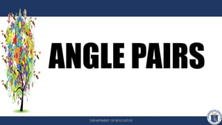 ANGLE PAIRS
 