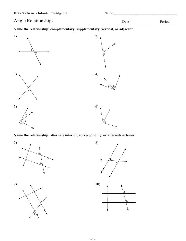 Angle Relationships