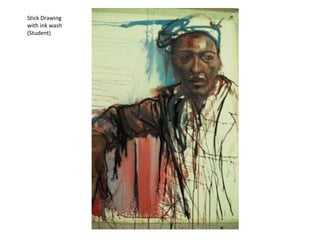 Stick Drawing
with ink wash
(Student)
 