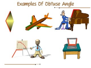 Examples Of Obtuse Angle
 