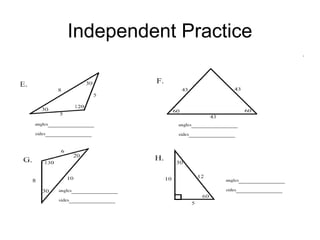 Independent Practice
 