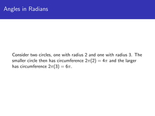 Comprehensive Guide to Angles: Degrees, Radians, and Applications | PDF